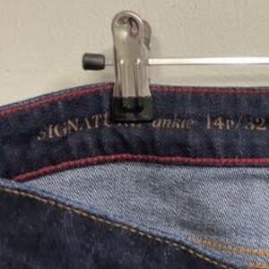 Dark Blue Talbot Jeans Signature Ankle -14p